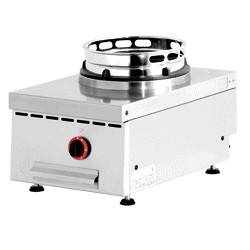 Feu wok gaz de table, 1 feu (15 kW)