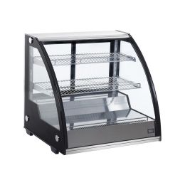 Vitrine réfrigérée inox à poser 130 Litres