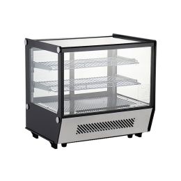 Vitrine réfrigérée à poser vitre droite 120 Litres
