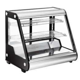 Vitrine réfrigérée inox à poser 130 Litres