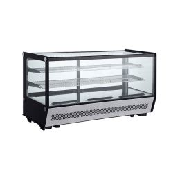 Vitrine réfrigérée à poser vitre droite 200 Litres
