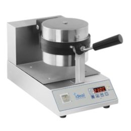 Gaufrier électrique rond rotatif - v2