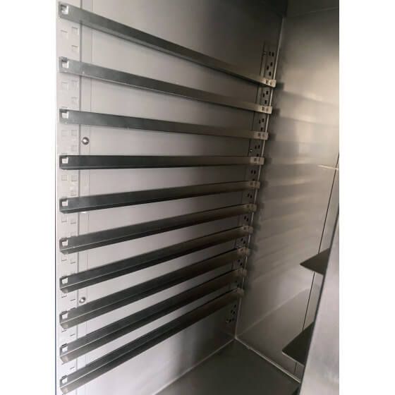 Armoire pâtissière réfrigérée négative 600x800mm, 800 Litres, inox - v3