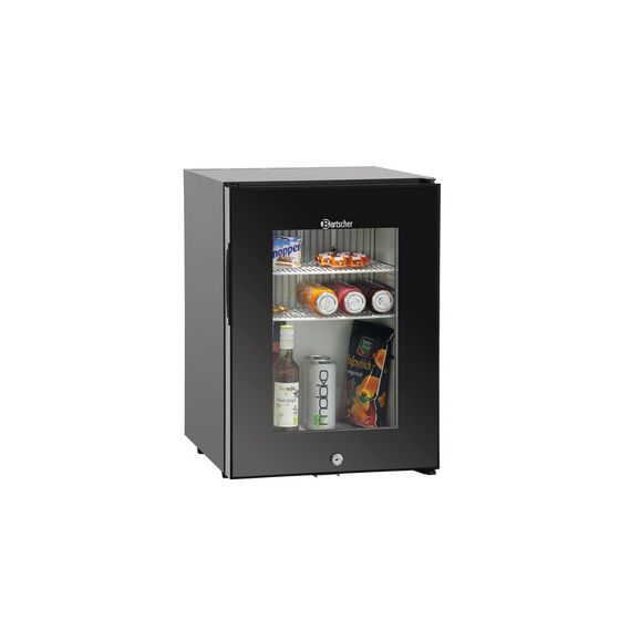 Réfrigérateur avec porte en verre 35L