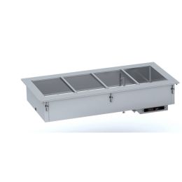 Drop-in bain marie 4/1 - remplissage d'eau automatique