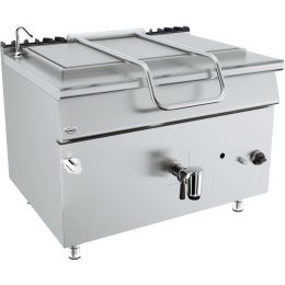 Marmites à gaz 250L, base 900, chauffage direct