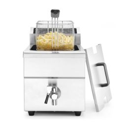 Friteuse à induction avec robinet de vidange, 8L - v2