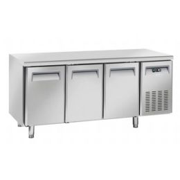 Tour pâtissier réfrigéré central 3 portes, 600x400