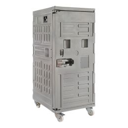 Chariot isotherme 780L sur roulettes