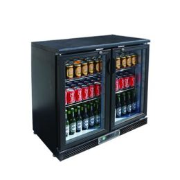 Arrière bar compact 2 portes battantes, Ht. 870mm - v2