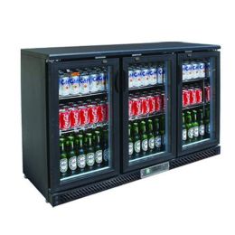 Arrière bar compact 3 portes battantes, Ht. 870mm - v2