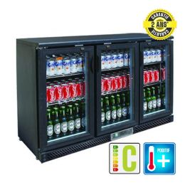 Arrière bar compact 3 portes battantes, Ht. 870mm