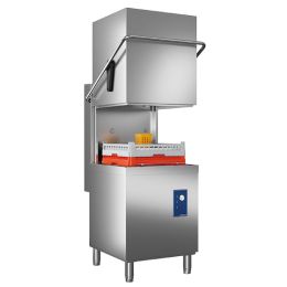 Lave vaisselle à capot 500x500mm-doseur de produit de rinçage et lavage Virtus