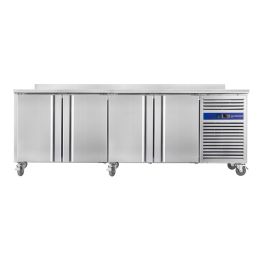 Desserte adossée gastro 4 portesProf. 700 mm, CUISTANCE