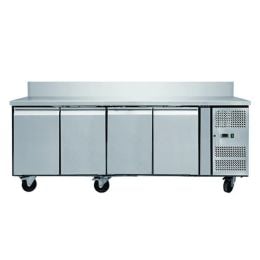 Desserte gastro 4 portes avec dosseretProf. 700 mm