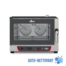 Four mixte compact Campiello 4x600x400mm, commandes digitales, autonettoyant 7,2kW