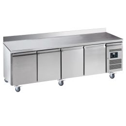 Desserte adossée gastro 4 portesProf. 700 mm, L2G