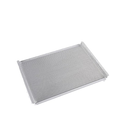 Plaque aluminium perforée 450x340mm aluminium