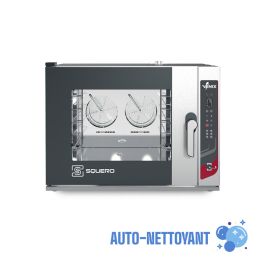 Four pâtissier Squero 4x600x400mm commandes digitales, autonettoyant 10,6kW