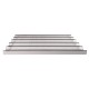Plaque aluminium 5 baguettes 600x400mm Pâtissier