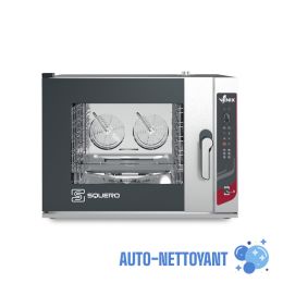 Four mixte Squero 5xGN1/1 commandes digitales, autonettoyant 10,6kW