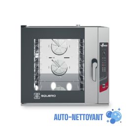 Four pâtissier Squero 6x600x400mm commandes digitales, autonettoyant 10,6kW