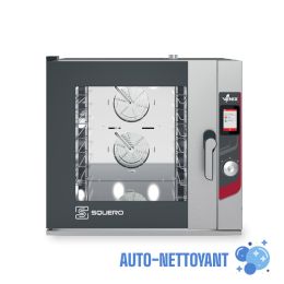 Four pâtissier Squero 6x600x400mm avec écran tactile, autonettoyant 10,5kW
