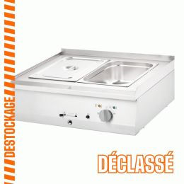 Bain-marie électrique double 2xGN1/1 x 150 mm à poser