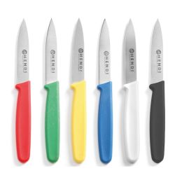 Couteau éplucheur, Set de 6 couleurs, Hendi