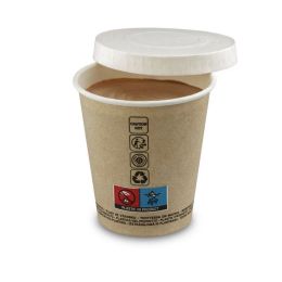 Gobelet marron carton 18 cl (50 pièces)