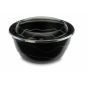 Couvercle rond noir, Ø 19 mm, 20 pièces