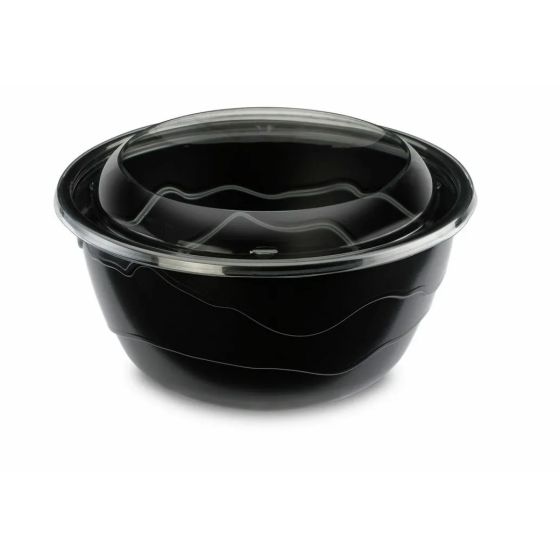 Couvercle rond noir, 19mm (20 pièces)