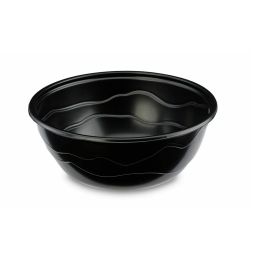 Saladier rond noir, 100cl, 20 pièces