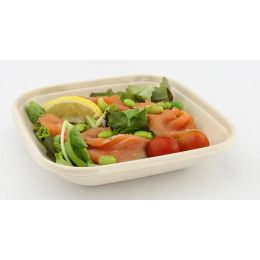 Saladier incliné carré beige, 50cl (50 pièces)