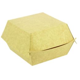 Boîte à burger, brun, 250 pièces