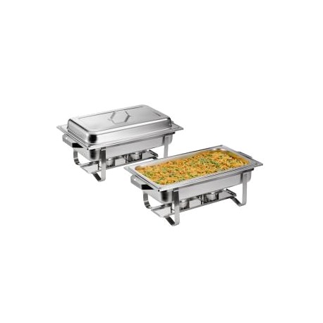 Lot de 2 Chafing Dishes à combustible GN 1/1 - Serena