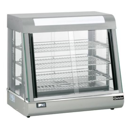 Vitrine chauffante Deli L660xP437xH655mm - v2