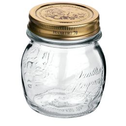 Bocal avec couvercle hermétique verre 25cl (12 pièces)