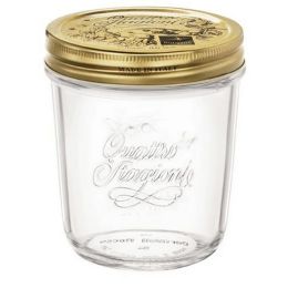 Bocal avec couvercle hermétique verre 32cl (12 pièces)