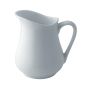 Pot à lait blanc porcelaine 5cl diam. 4cm