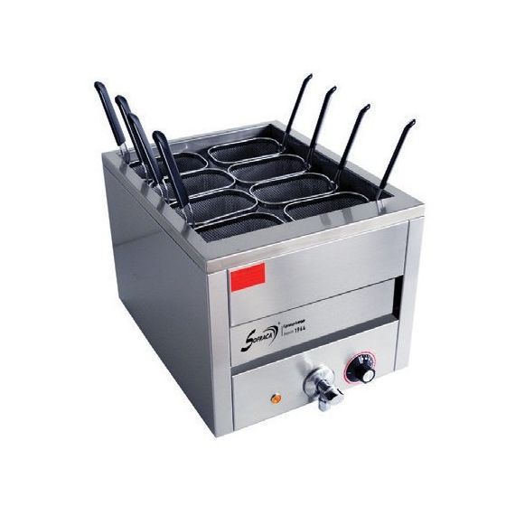 Cuiseur à pâtes électrique, 8 paniers, Sofraca