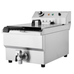 Friteuse électrique à poser 10 Litres (+ vanne vidange)