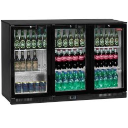 Arrière bar compact 3 portes battantes, Diamond
