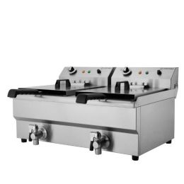 Friteuse élec à poser 2x 10Litres