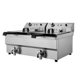Friteuse électrique 2X13 Litres, CUISTANCE