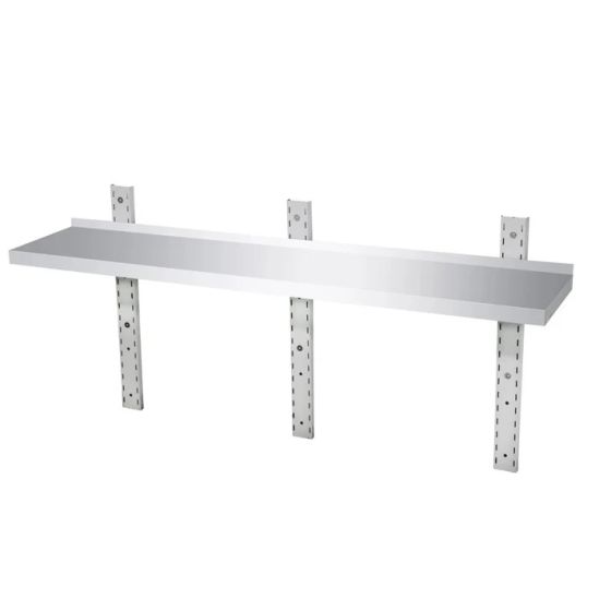 Etagère murale inox 1 tablette 1800 x 300 mm