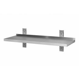 Etagère murale inox 1 tablette 800 x 400 mm - v2