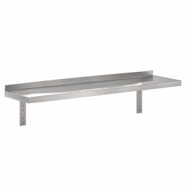 Etagère murale inox 1 tablette 1500 x 400 mm