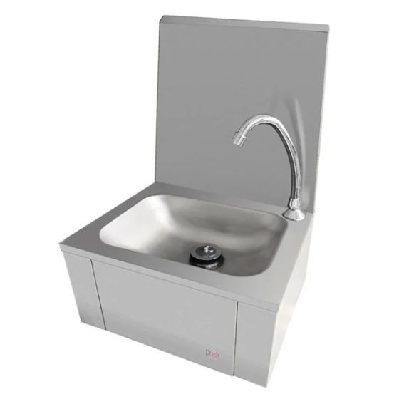 Lave-mains Inox avec dosseret