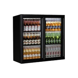 Arrière-bar Portes battantes arriere de bar frigo bar vitrine boissons pour  bar